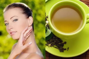 Уход за кожей лица с помощью зеленого чая