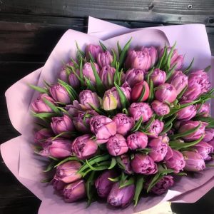Композиции из тюльпанов от Артфлора