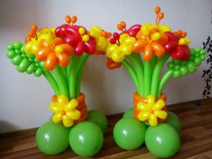 Композиции из воздушных шаров для любого праздника