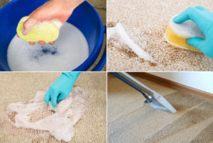 Как почистить ковёр в домашних условиях?