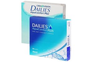 Контактные линзы Dailies Aqua: правила подбора и особенности линз
