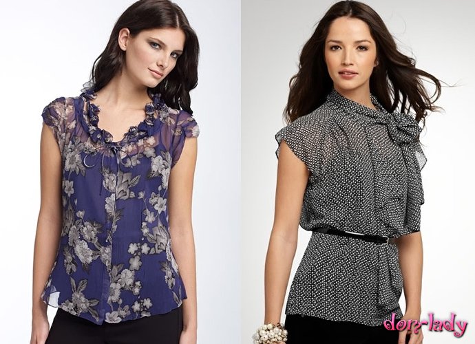 Как выбрать стильную женскую блузку?