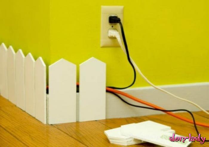Как спрятать кабели и провода в квартире