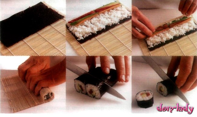 Как приготовить суши?