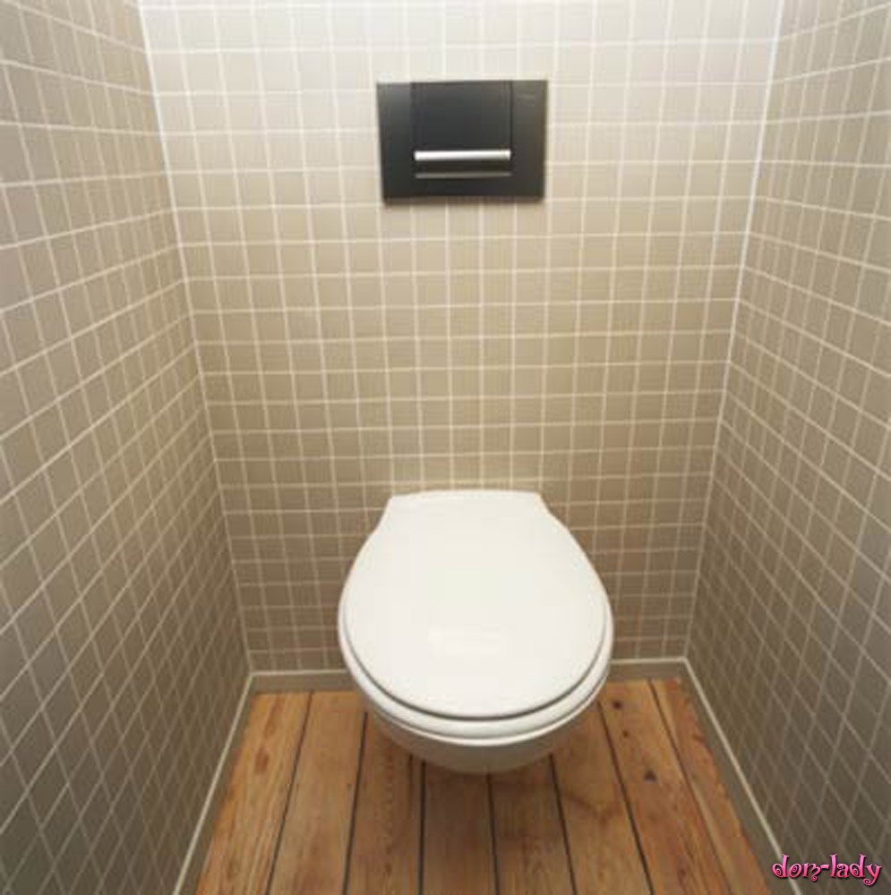 Инсталяция в туалетной комнате – мода 21 века