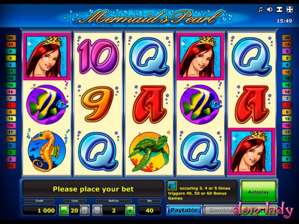 Онлайн аппарат Mermaid’s Pearl Deluxe – играйте бесплатно в казино 