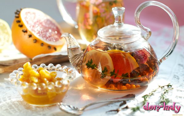 Рецепт чая с фруктами