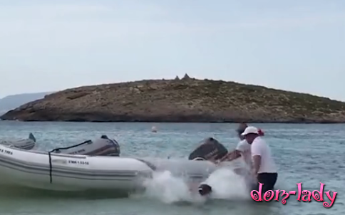 Облитый водой на испанском пляже пьяный турист полез в драку