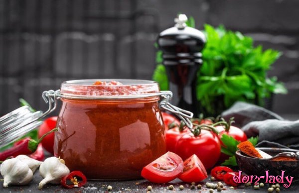 Острый томатный соус к шашлыку