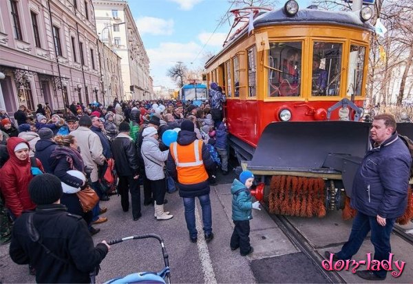 Парад трамваев перекроет движение на Чистопрудном бульваре