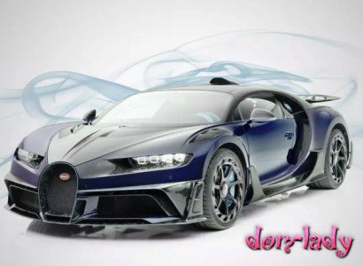 Агрессивный Bugatti Chiron выставили на продажу