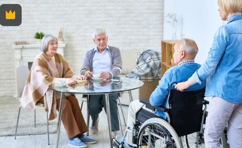 Пансионаты для людей с деменцией: Оказание помощи и уход в трудных обстоятельствах.