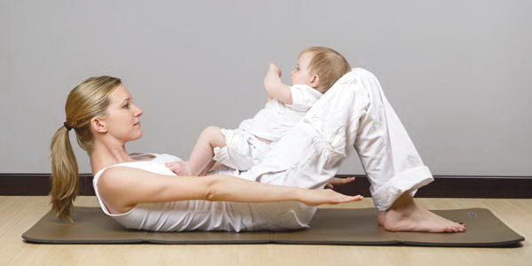 Упражнения с малышом
