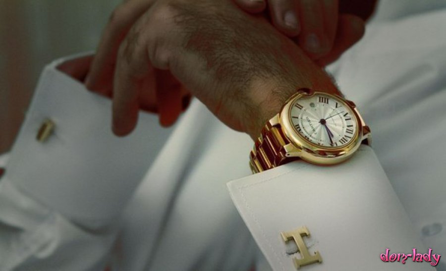 Золотые часы - важный признак богатства