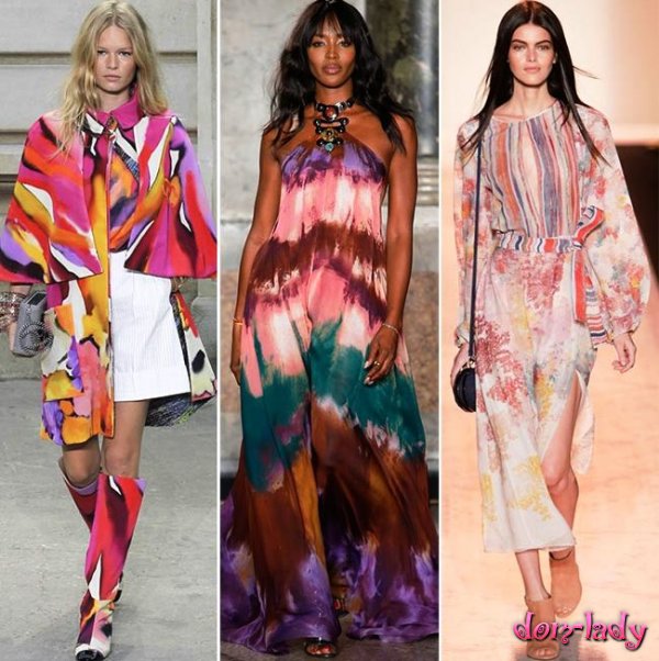 Модные тенденции в платьях весна-лето 2016